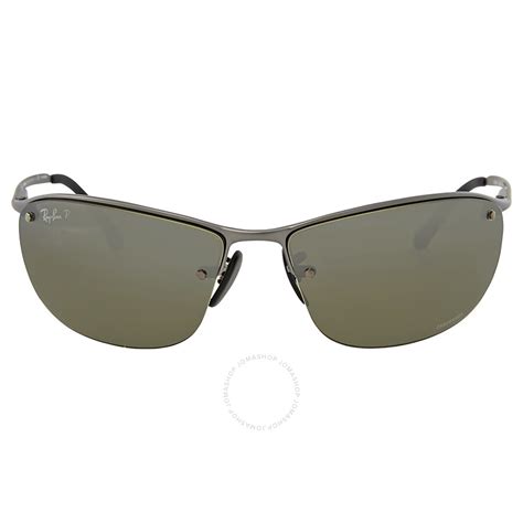 ray ban silver mirror polarized.